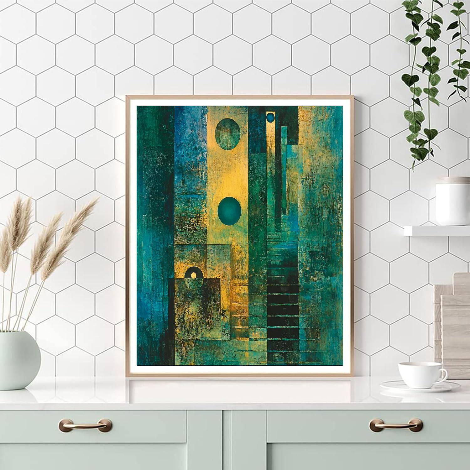 Max Ernst Inspired Layers Of Enchantment  Paint By Numbers Kits