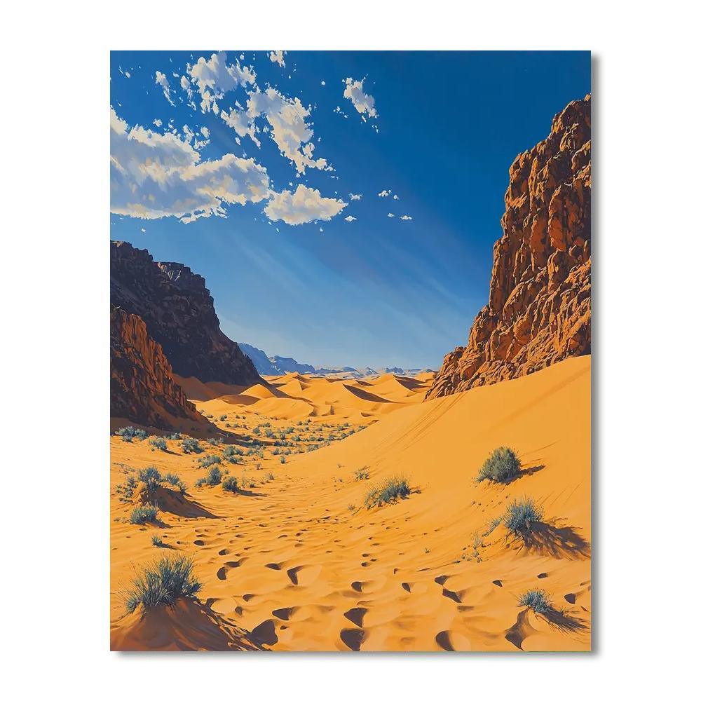 Gobi Desert Paint By Number