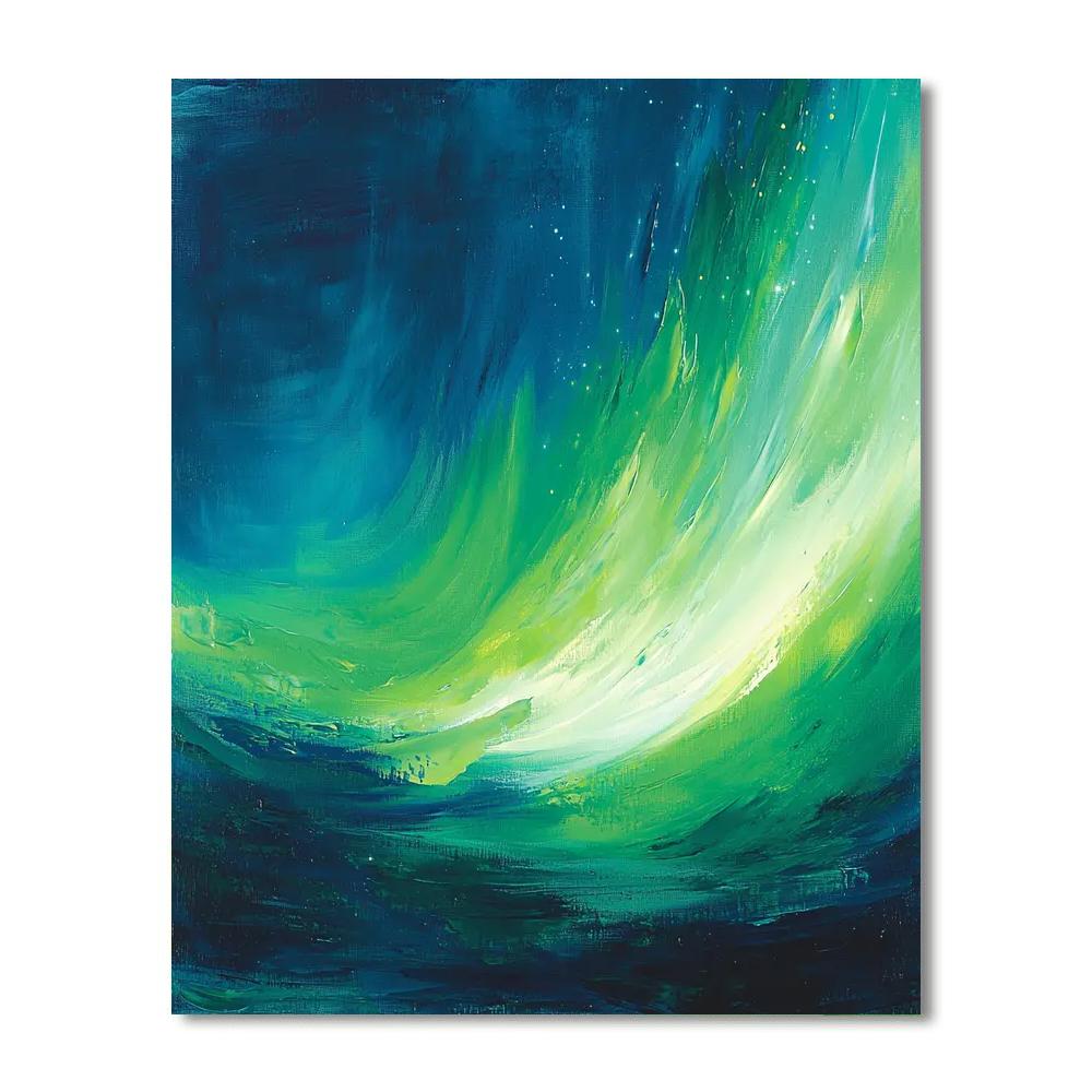 Edgar Degas Inspired Aurora Mystique  Painting Number Kit