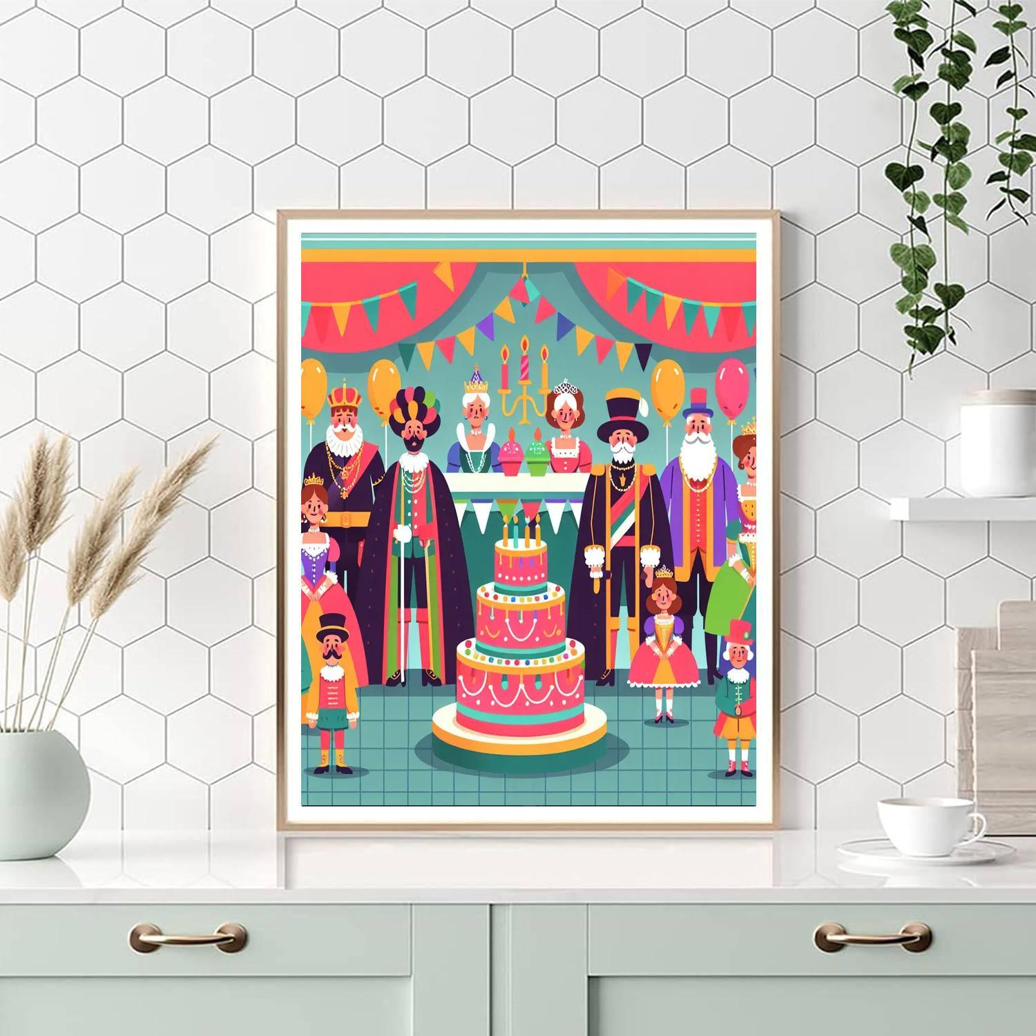 Royal Birthday Bash Paint By Number