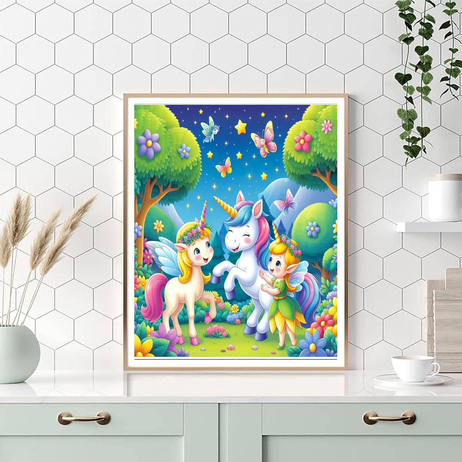Fantasy Creature Forest Paint By Color