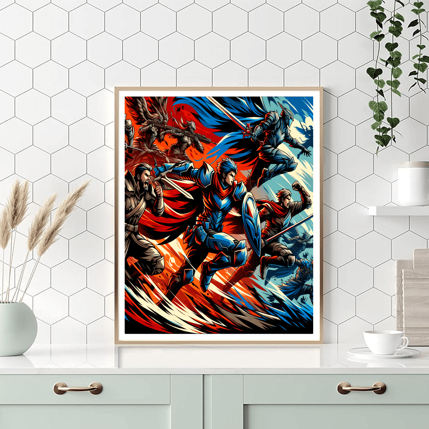 Marvel Heroic Adventures Paint By Number