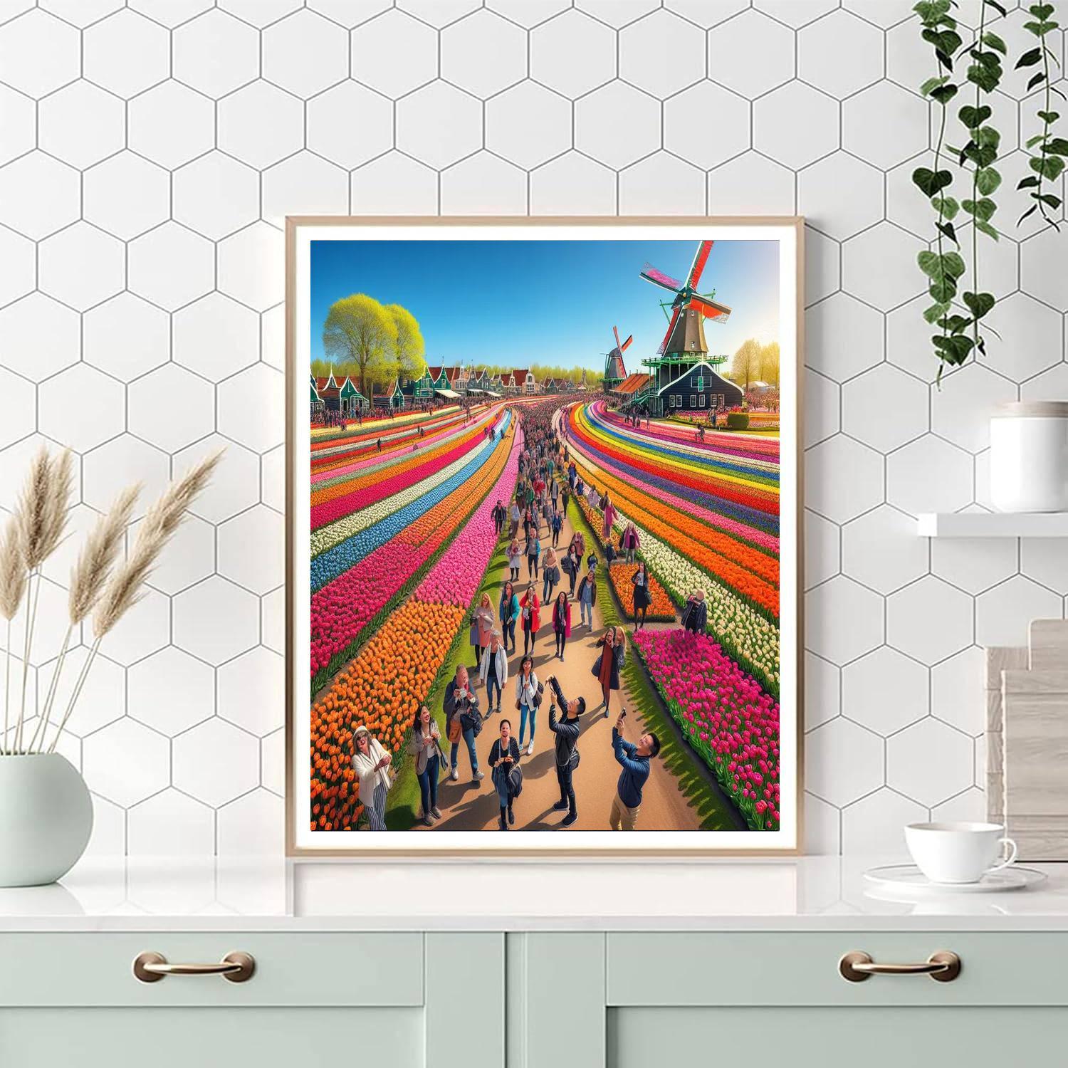 Tulip Time Festival - Netherlands Paint By Numbers