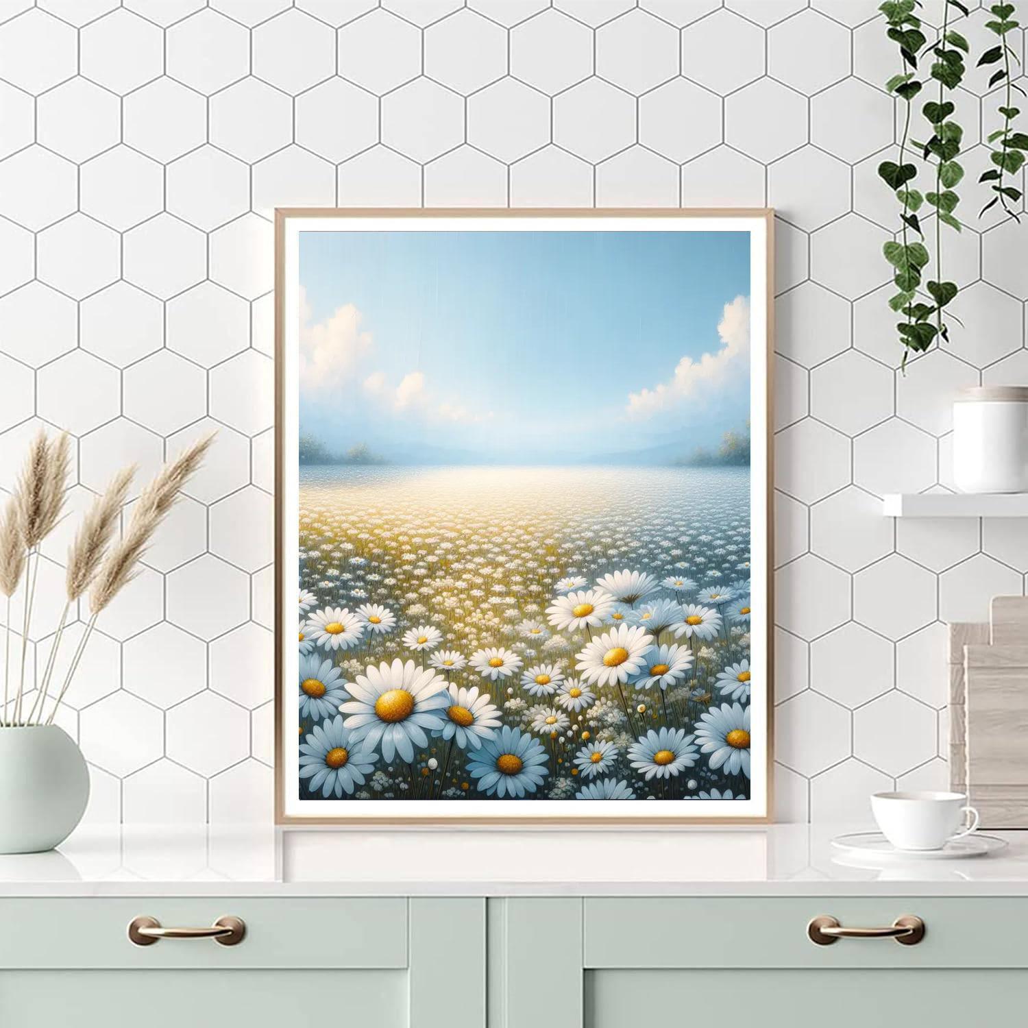 Dreamy Daisy Fields Paint By Number