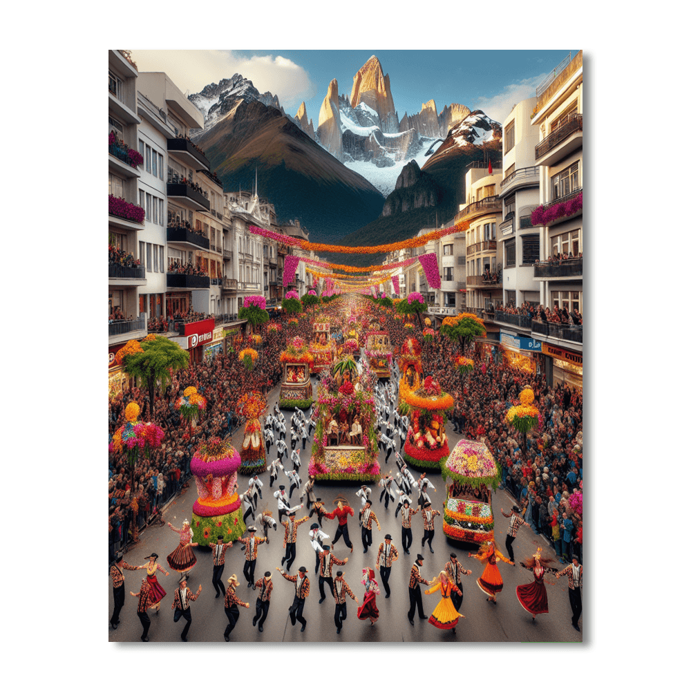 Panagbenga Flower Festival - Baguio, Philippines Paint By Number