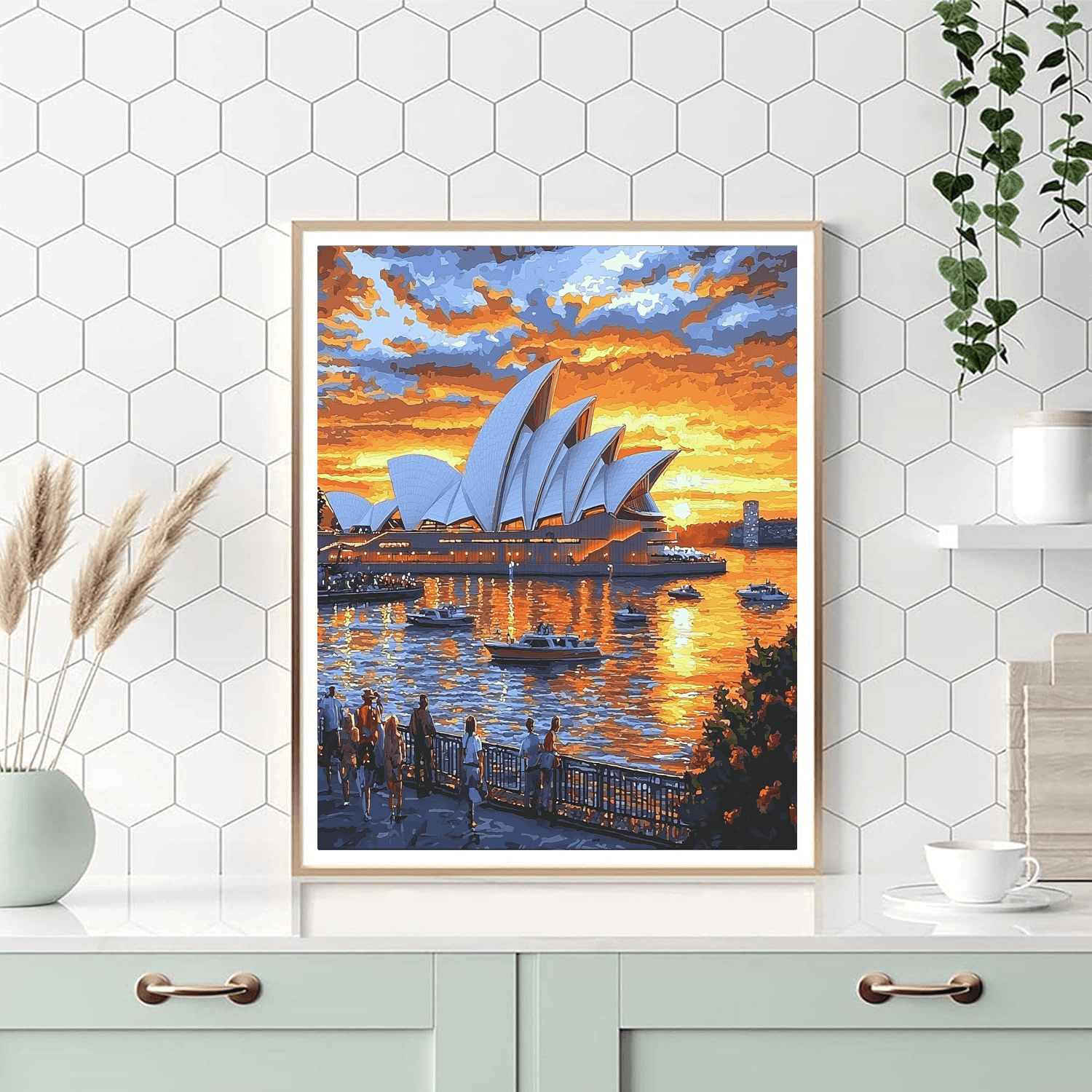 Sydney Opera House Paint By Color