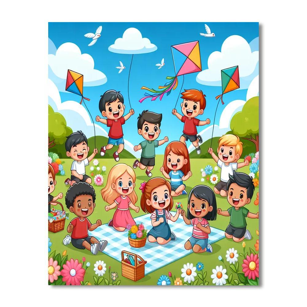 Joyful Park Adventures Paint By Number