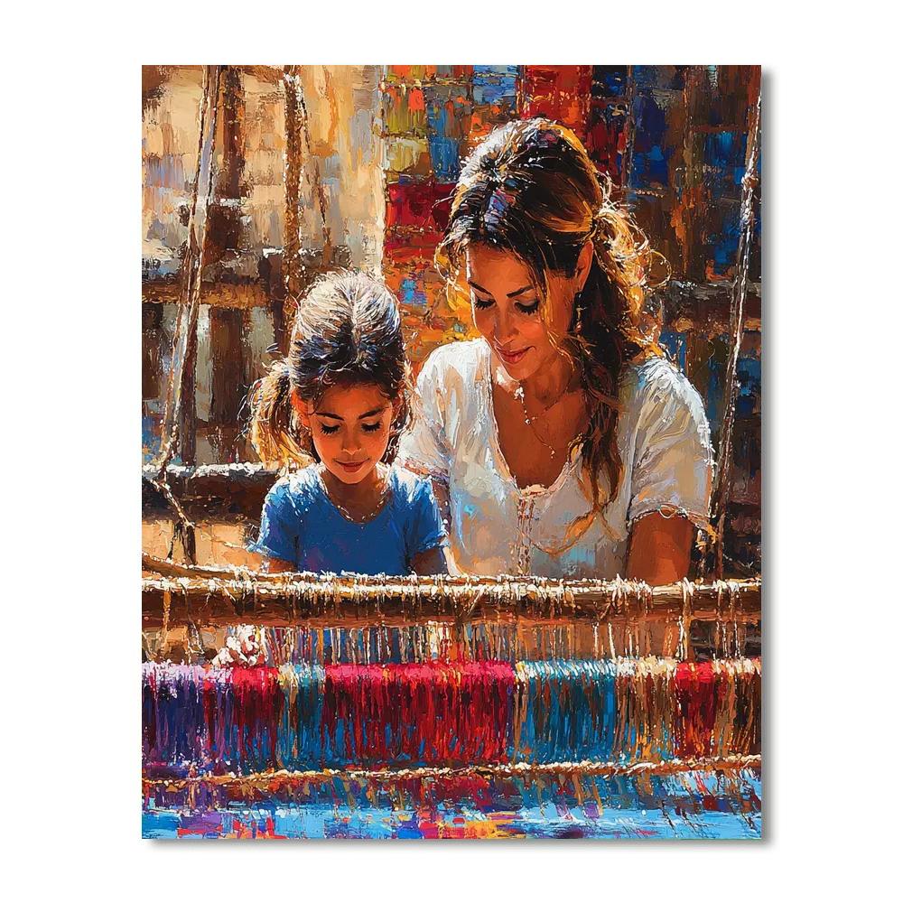 Heritage In The Weaving Paint By Numbers Kits