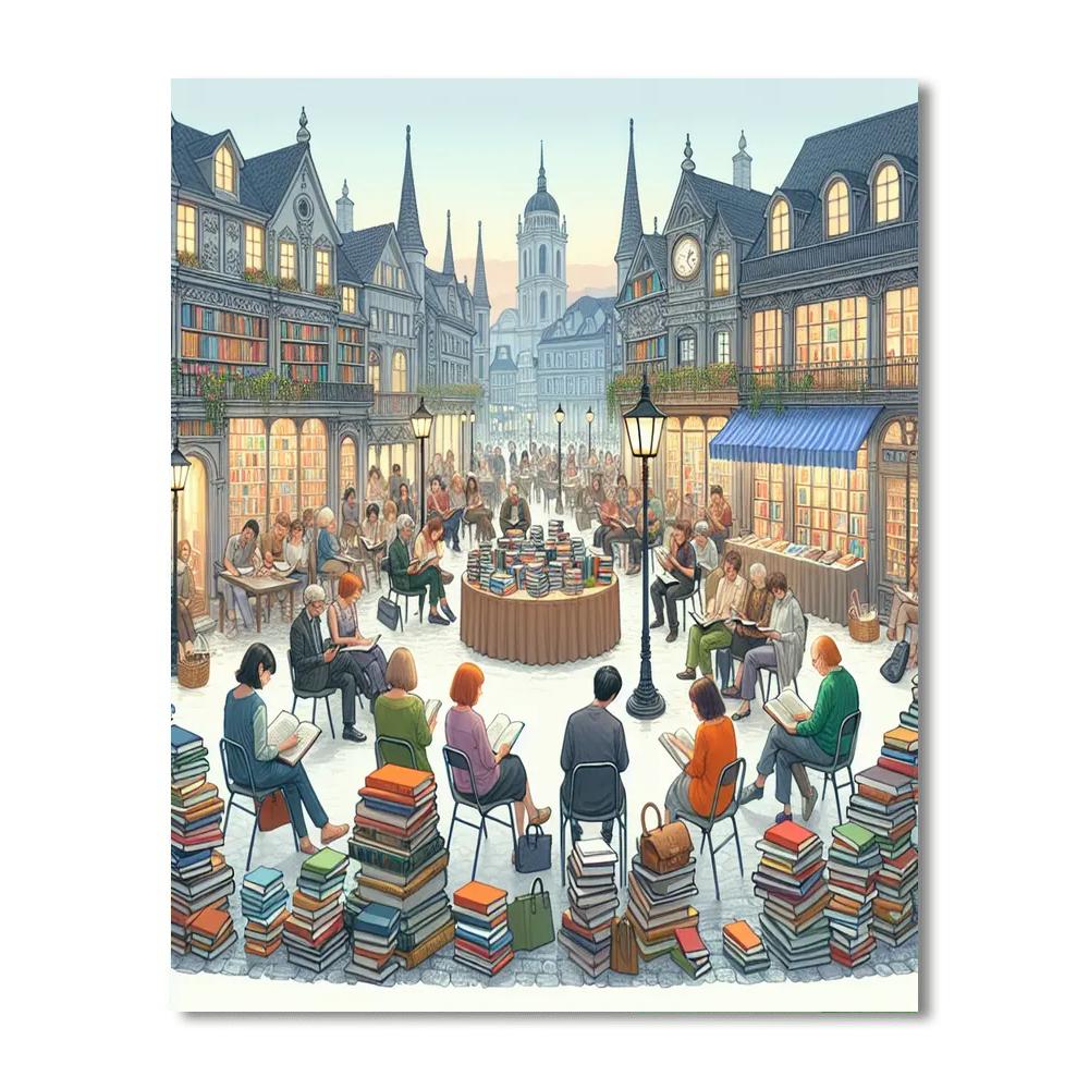 Cheltenham Literature Festival - Cheltenham Numbered Painting Kits
