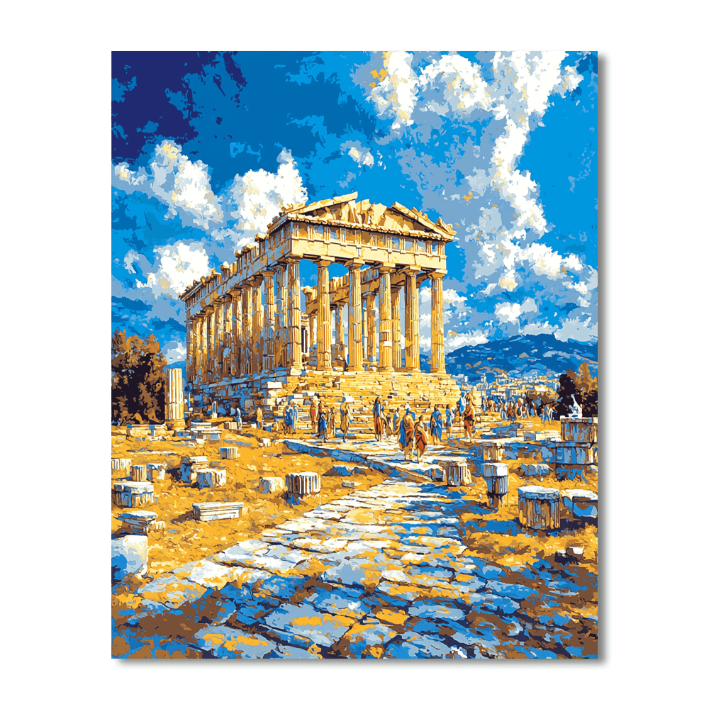 Raphael Inspired Echoes Of Antiquity  Painting By Numbers Kit