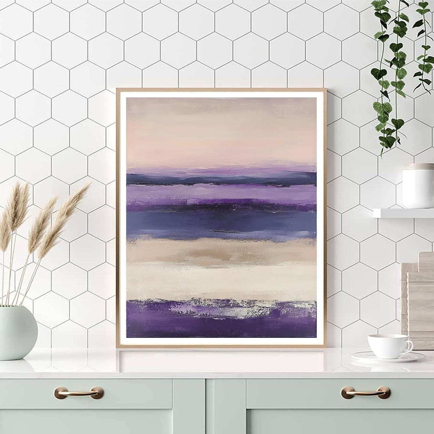 Mark Rothko Inspired Harmony Of Hues  Painting Number Kit