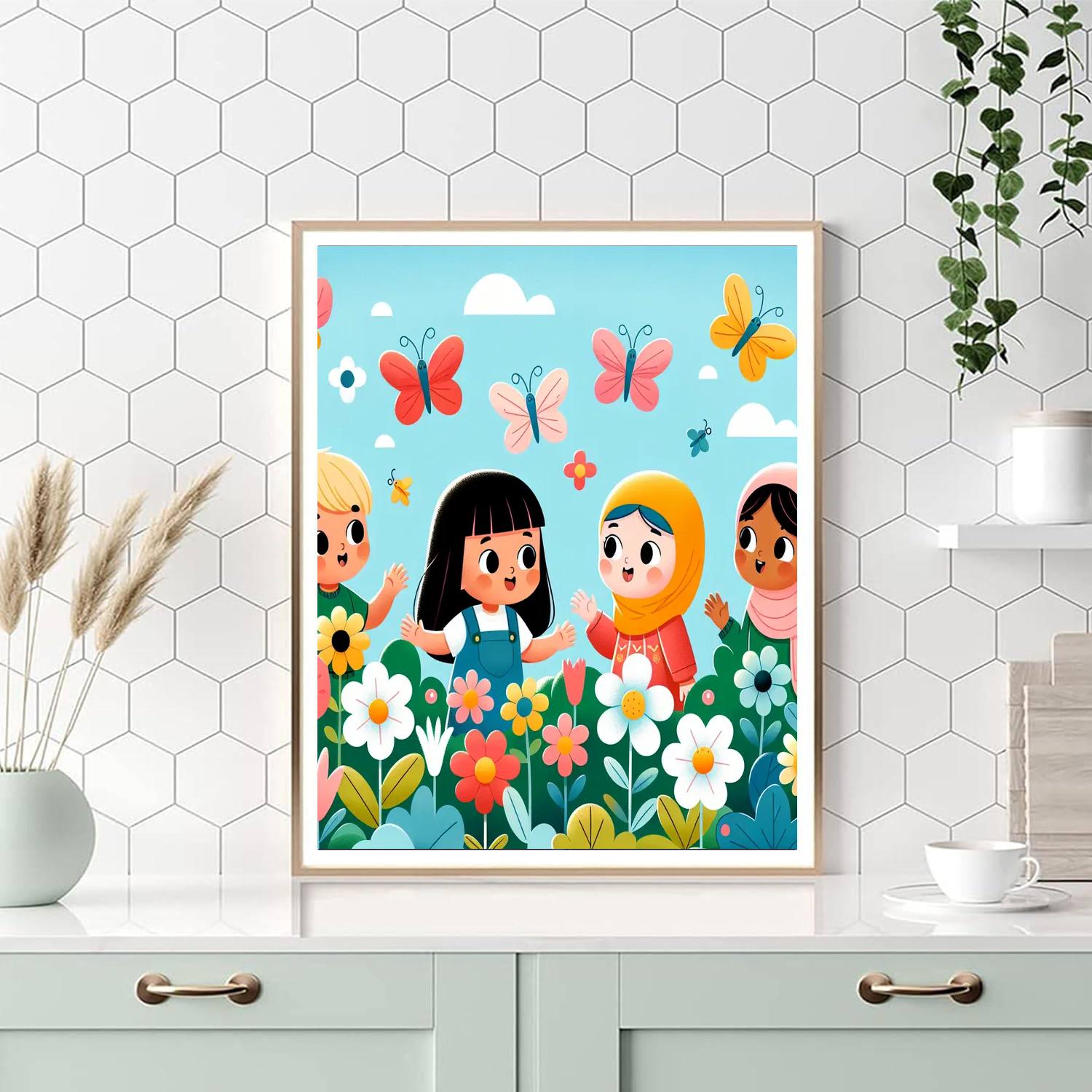 Fanciful Garden Celebration Paint By Numbers