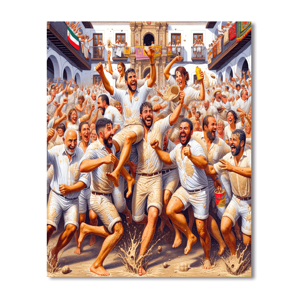 Cascamorras Festival Painting By Numbers Kit