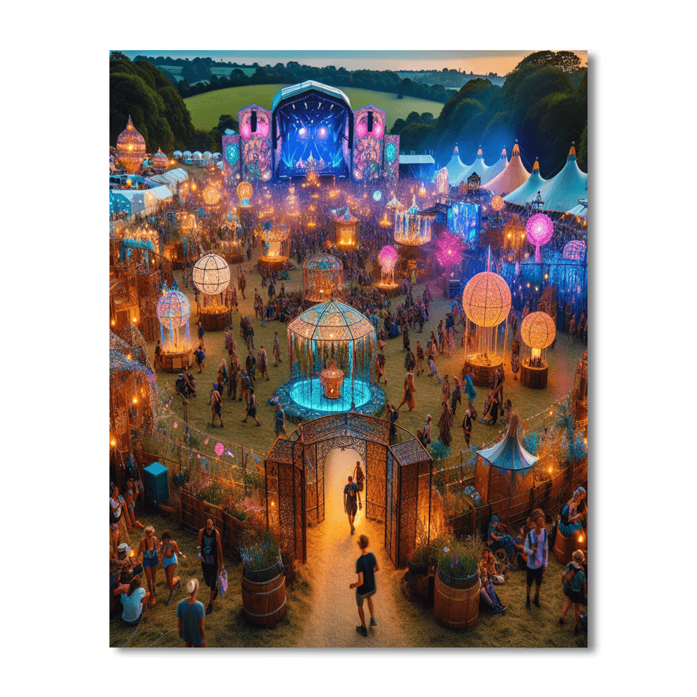 Electric Picnic - Stradbally, Ireland Paint By Number