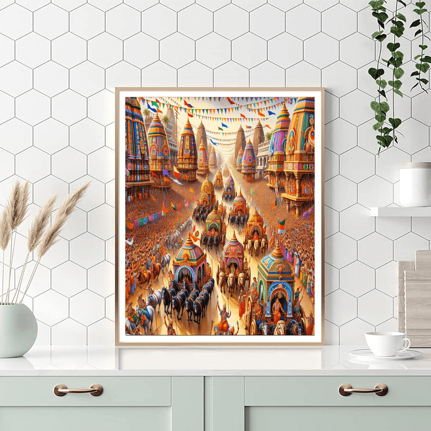 Rathayatra Festival Paint By Color