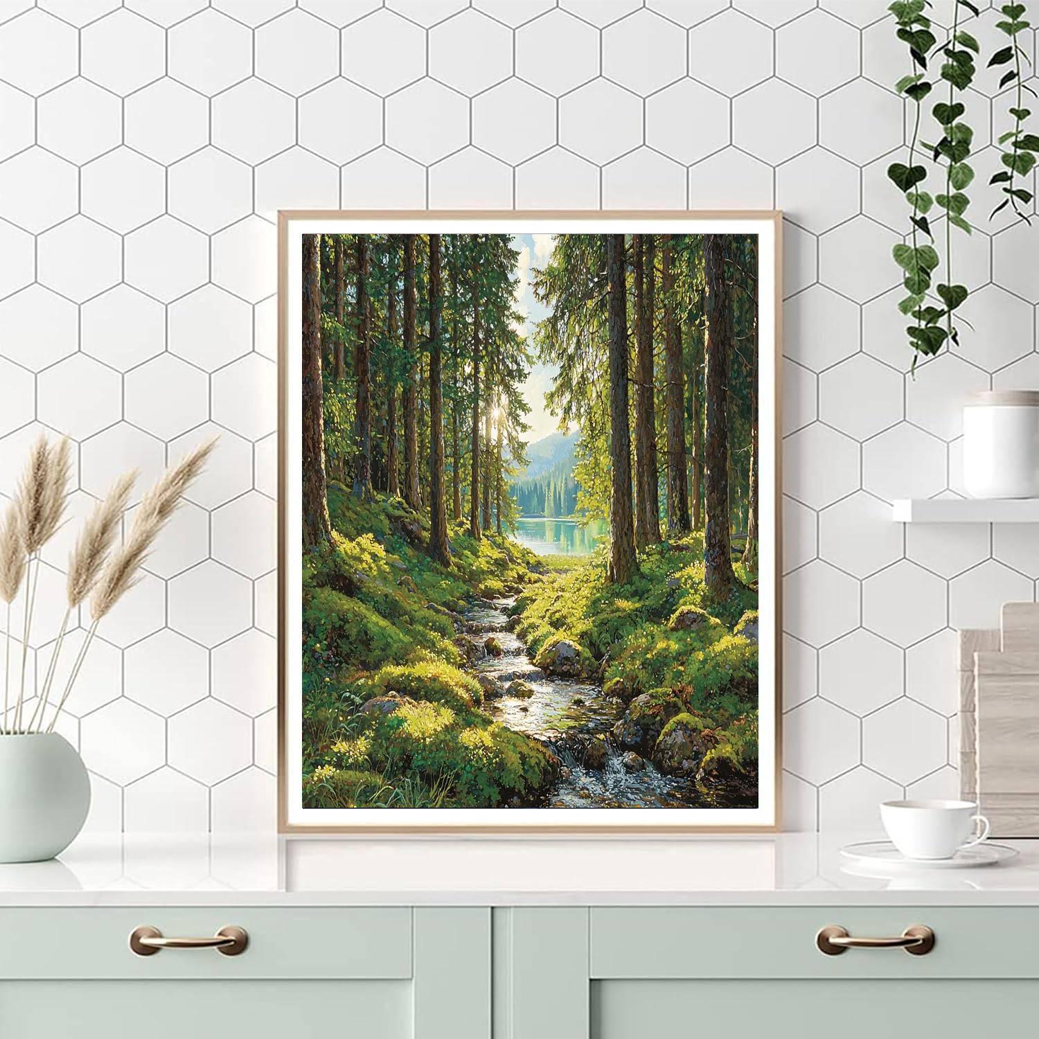 Bavarian Forest National Park - Germany Numbered Painting Kits