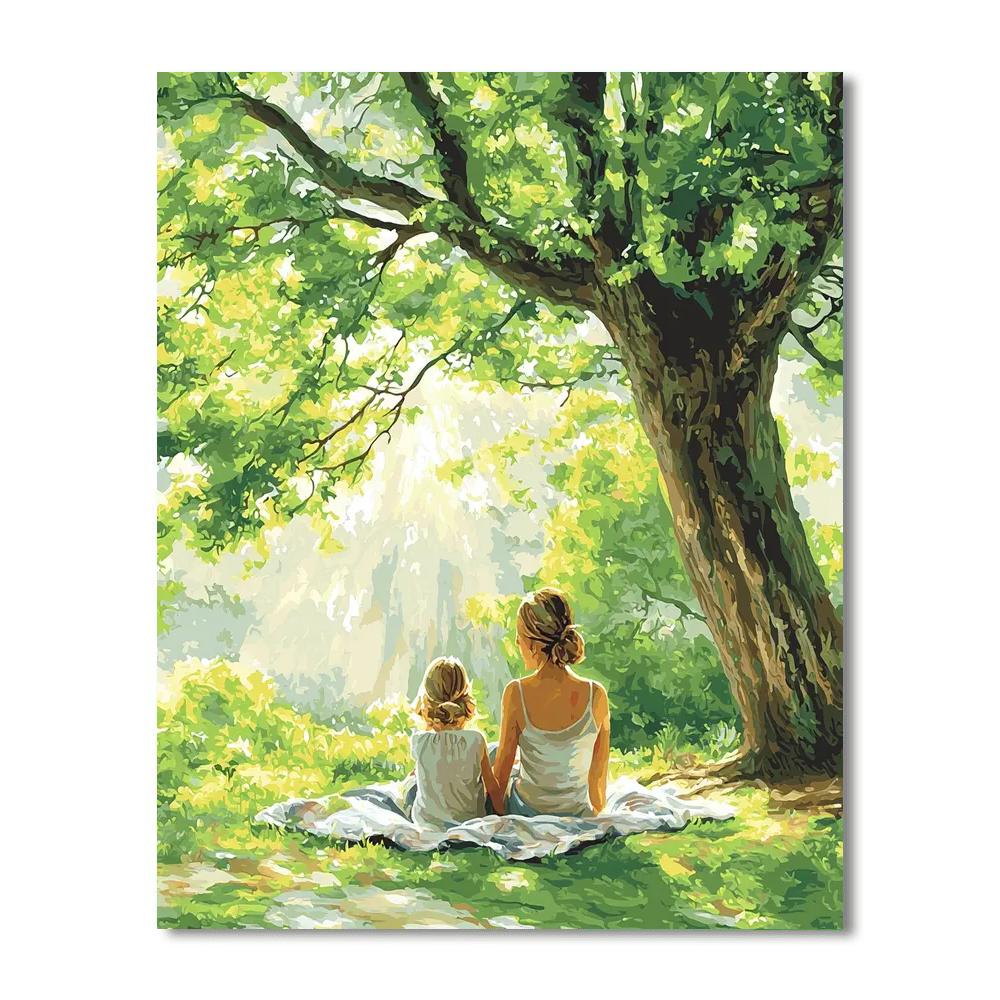 Under The Shade Of Love DIY Paint By Numbers