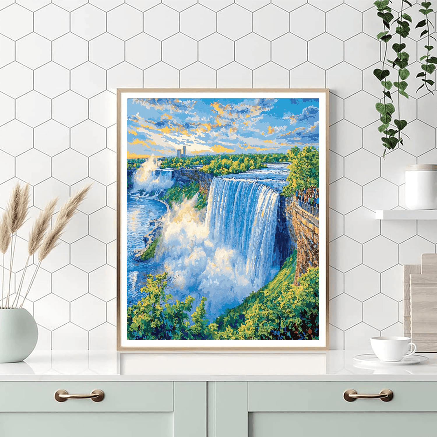 Niagara Falls State Park DIY Paint By Numbers