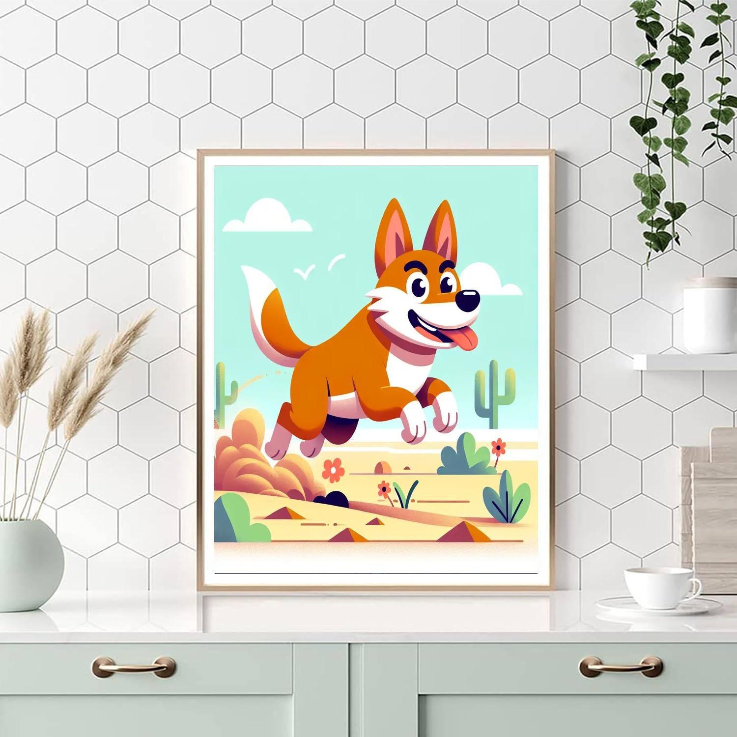 Daring Dingo Paint By Numbers Kits