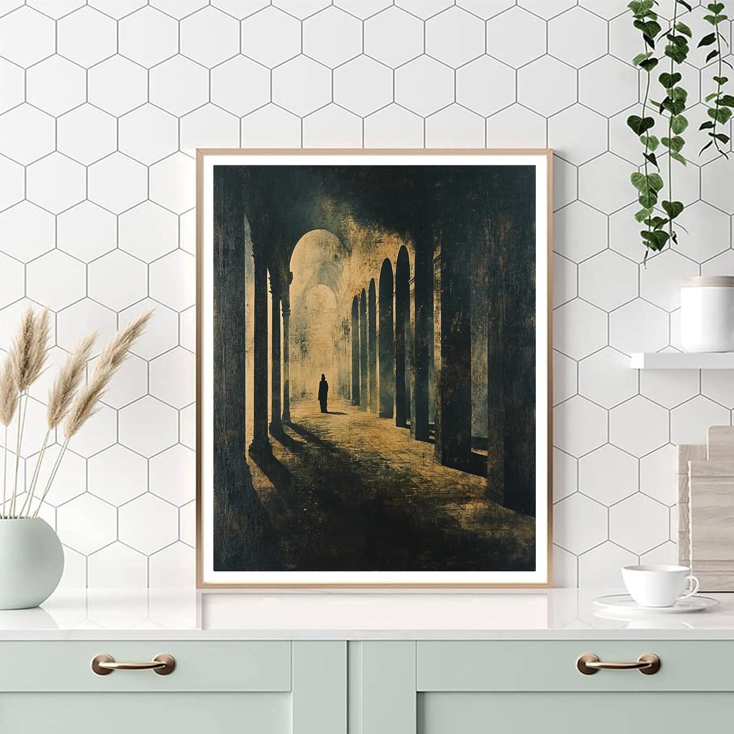 Caravaggio Inspired Silhouettes Of The Soul  Paint By Color