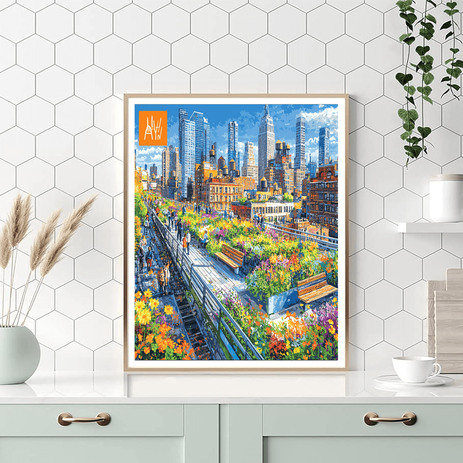 The High Line Painting By Numbers Kit