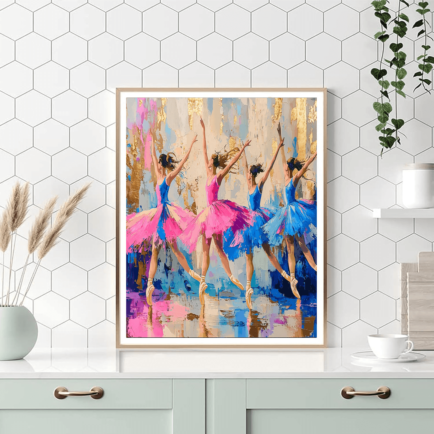 Degas Inspired Dancing Light  Paint By Number
