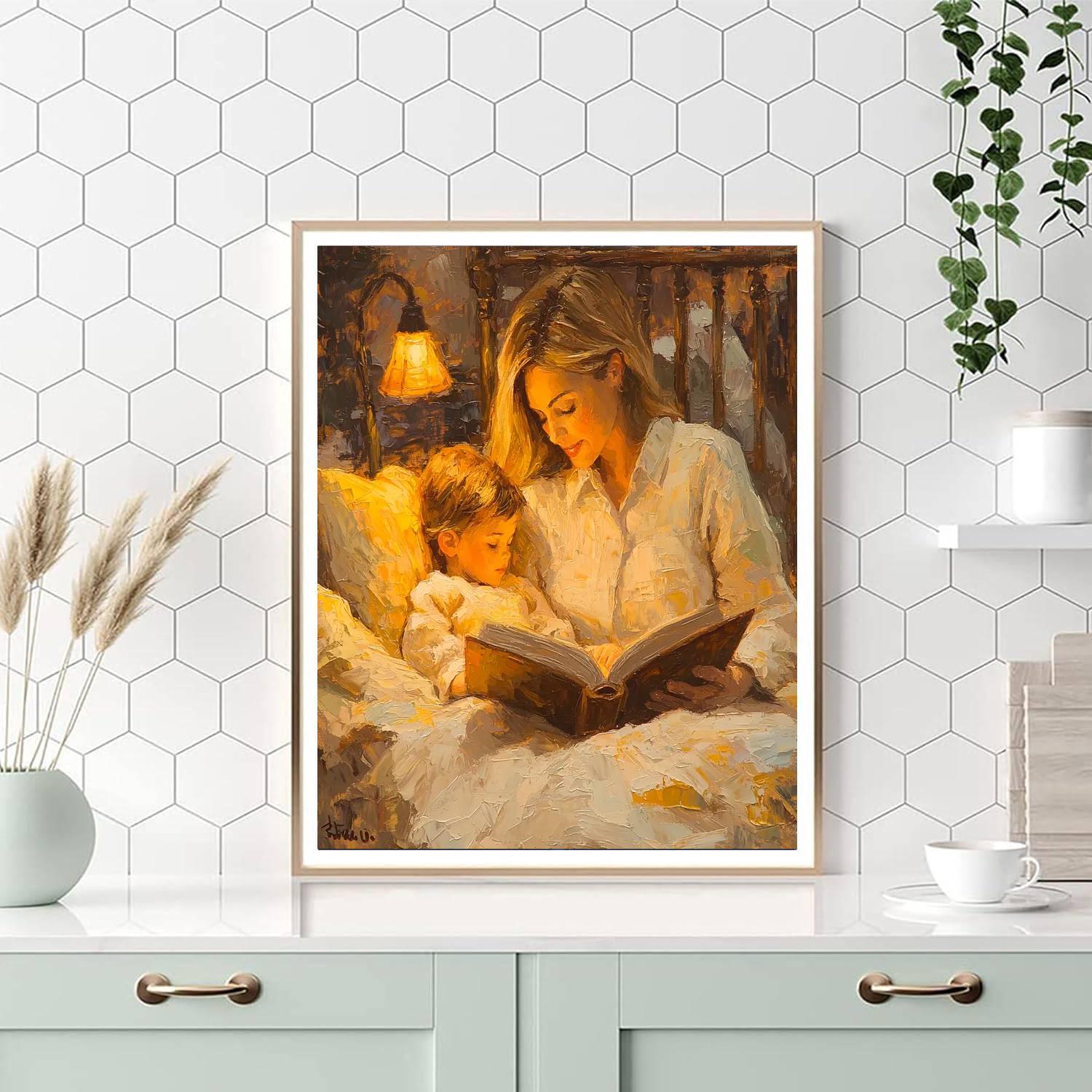 The Wonder Of Storytelling Number Painting