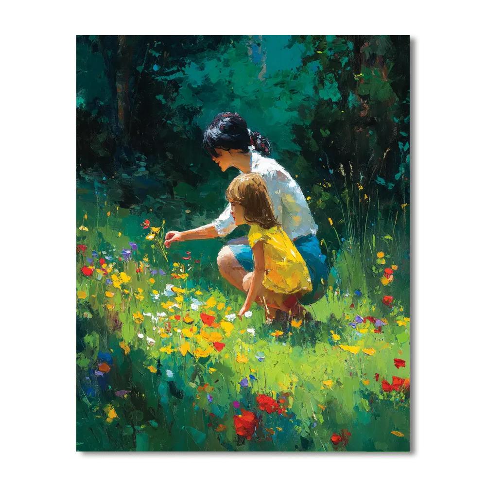 A Mother’s Love In Full Bloom DIY Paint By Numbers