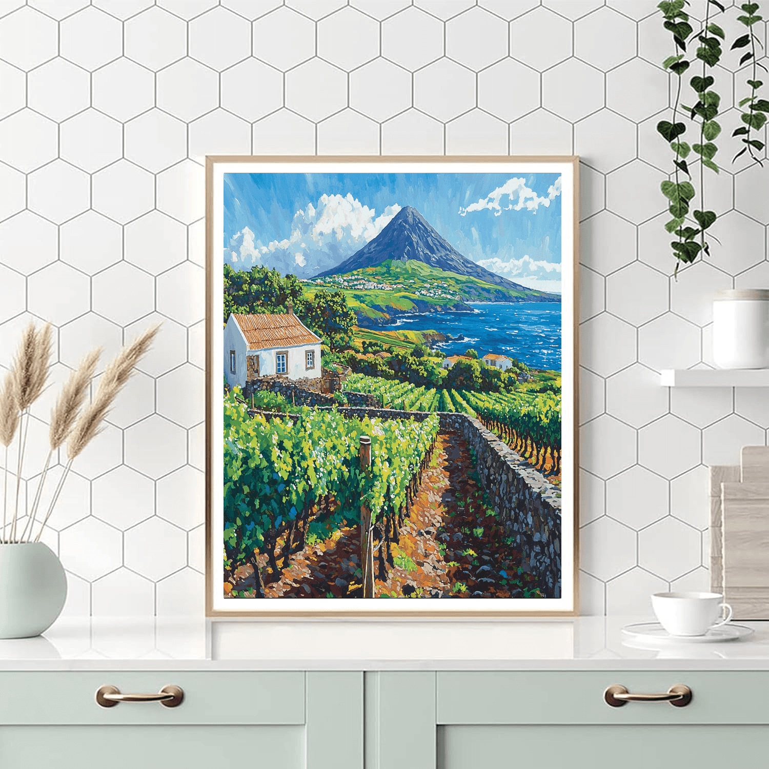 Pico Island - Azores, Portugal Paint By Numbers Kits