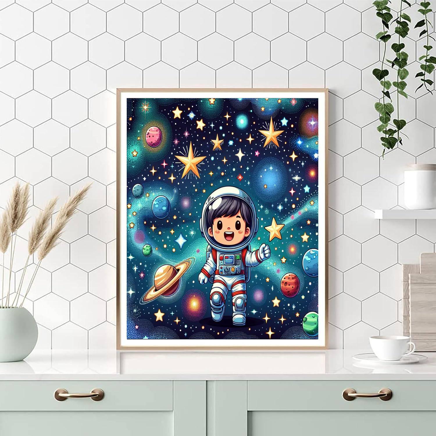 Galactic Star Adventure Paint By Numbers Kits