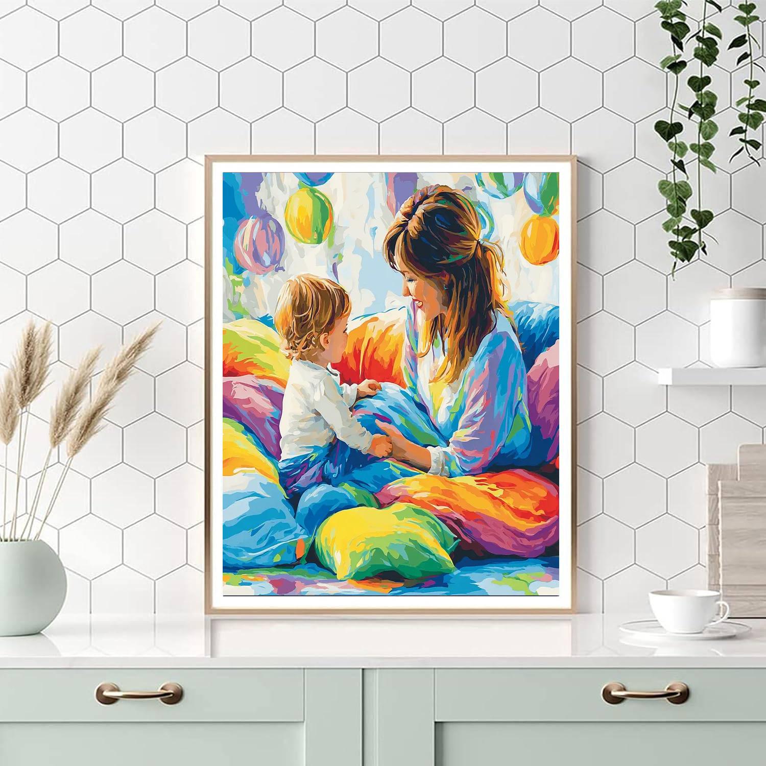 Building Together Paint By Number