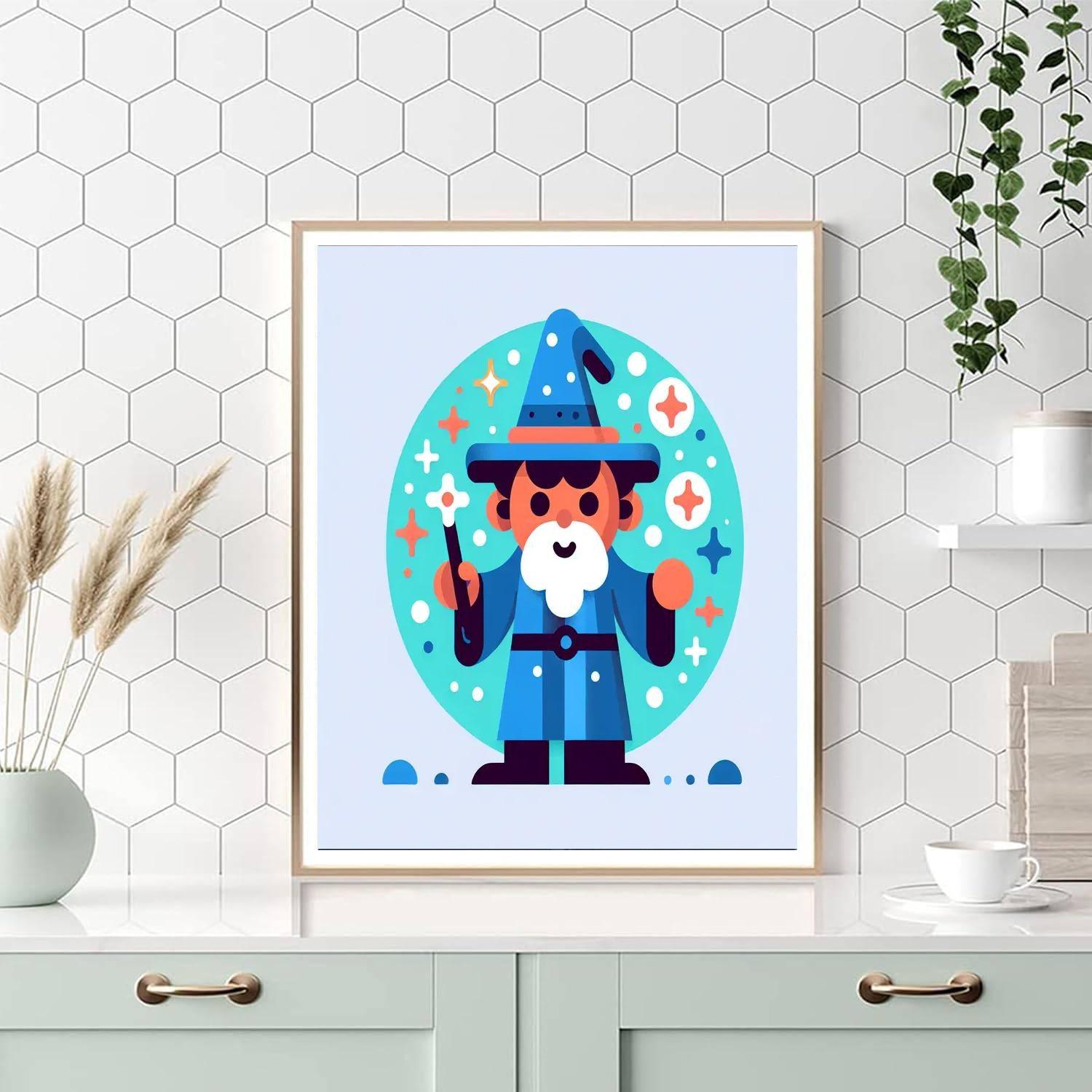 Friendly Wizards Number Painting