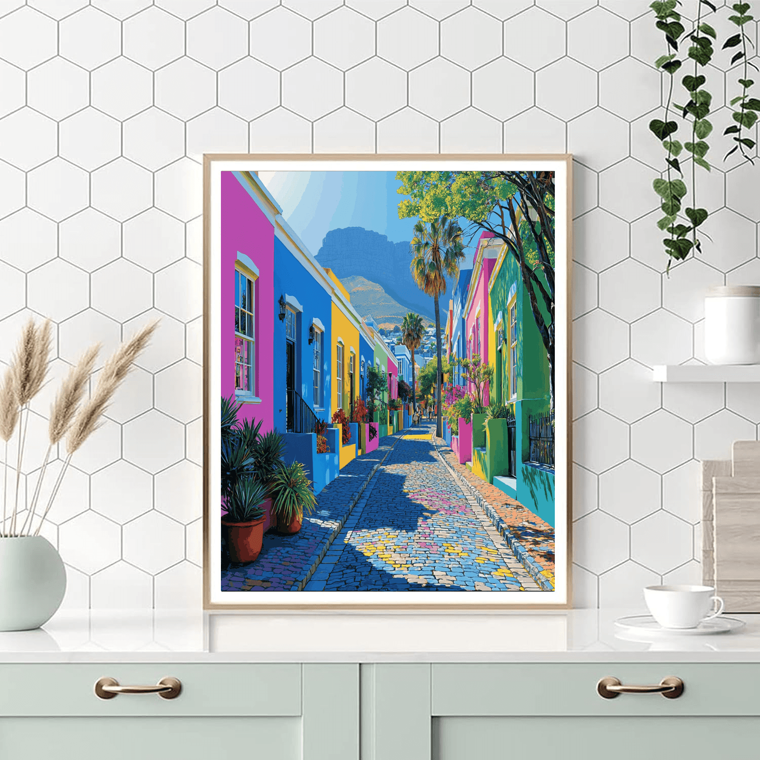 Bo-kaap Number Painting