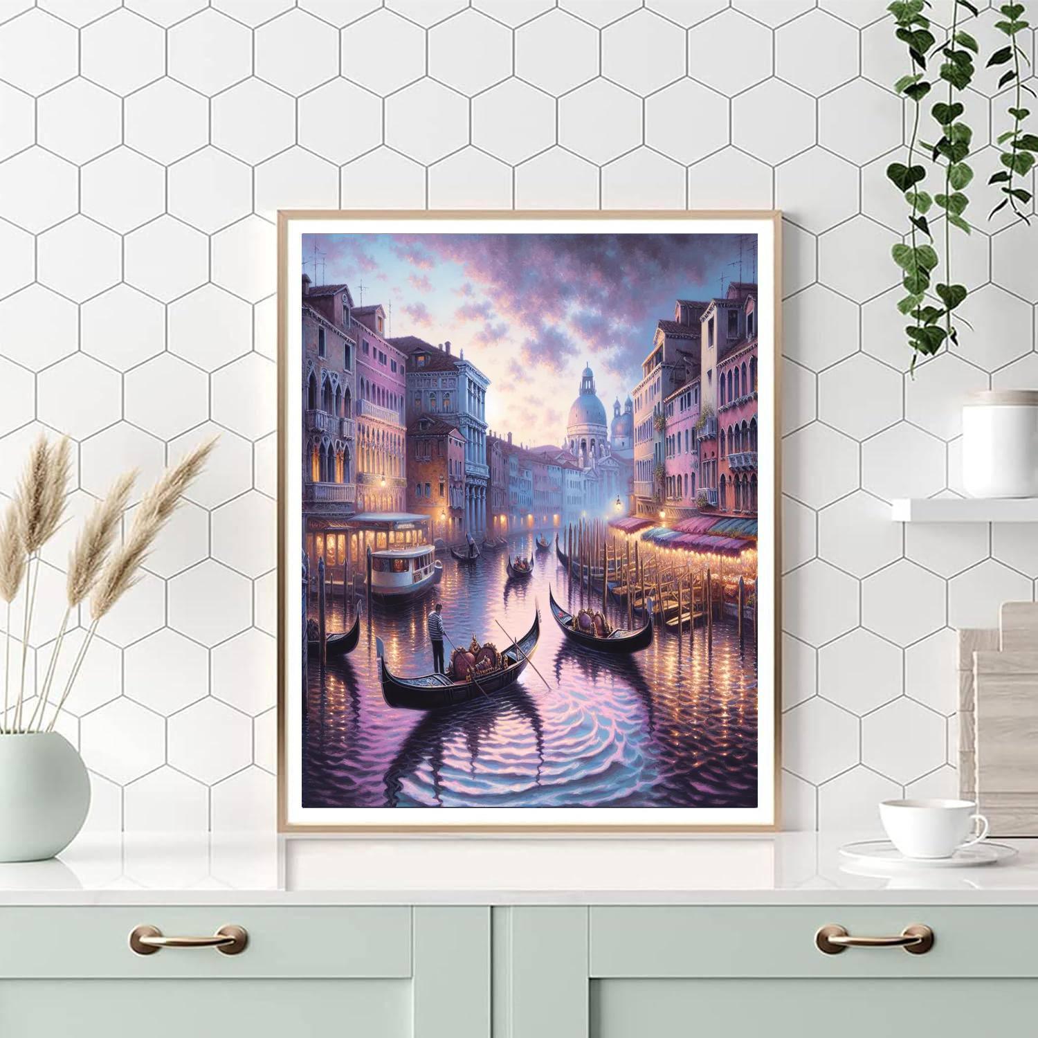 Twilight In Venice Paint By Numbers Kits