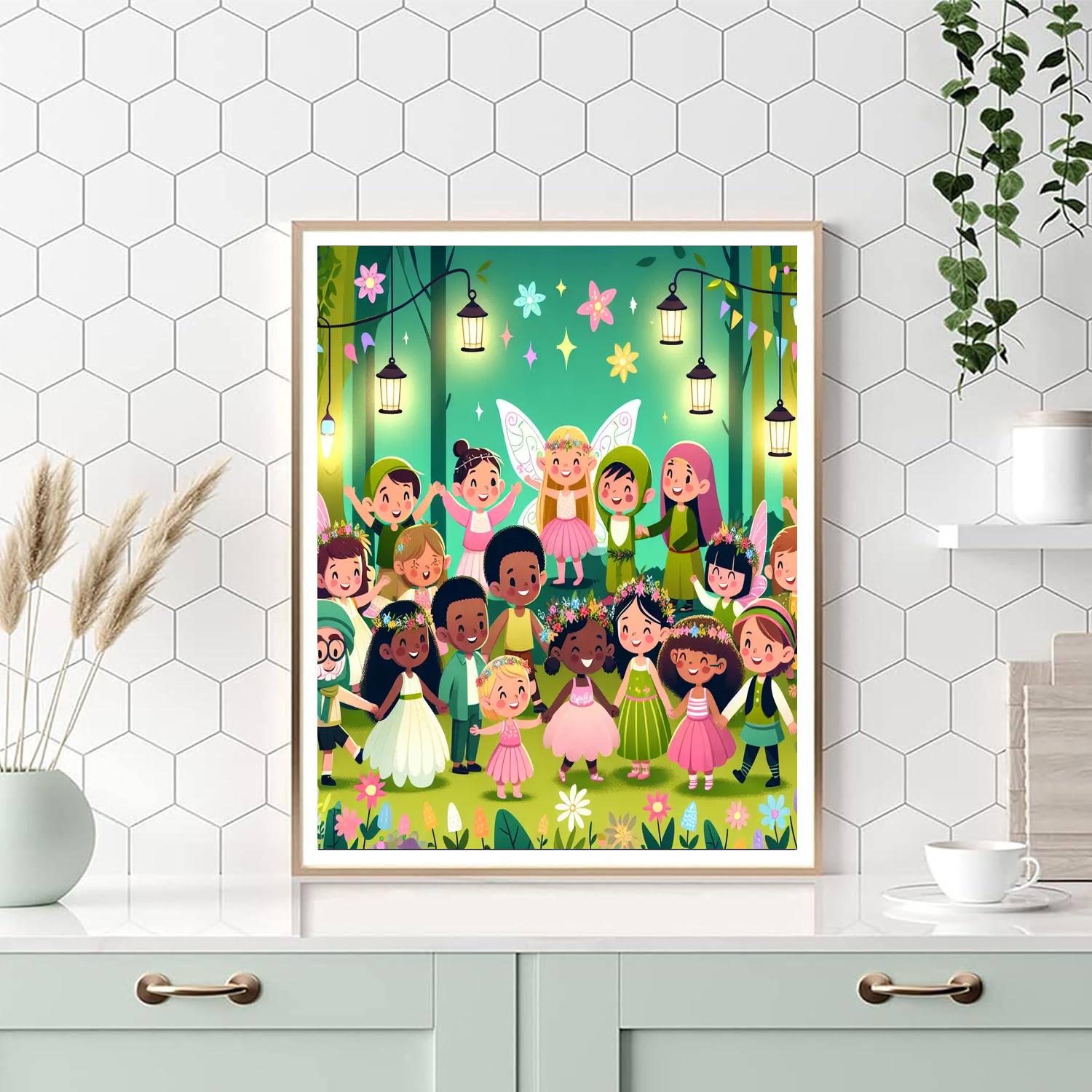 Fantasy Forest Party Paint By Number