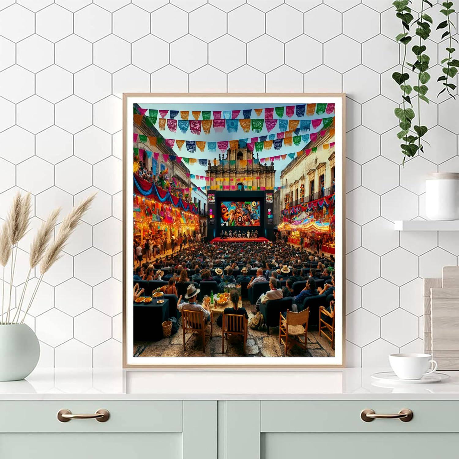 Festival Internacional Del Nuevo Cine Latinoamericano - Havana Number Painting