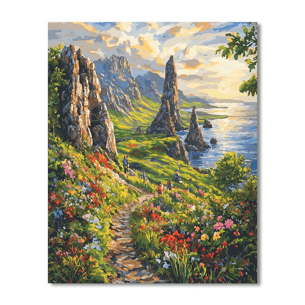 Scotland's Isle Of Skye DIY Paint By Numbers