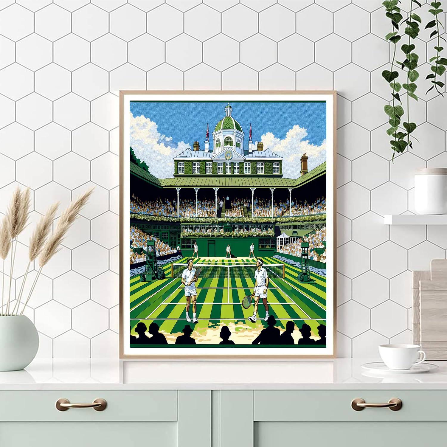 Wimbledon Tennis Championships - London, Uk Paint By Numbers