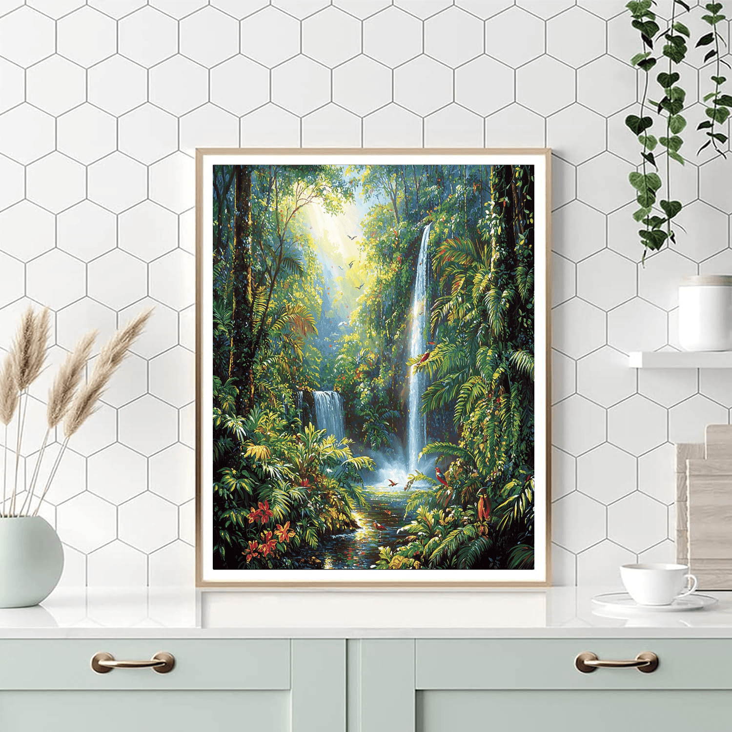 El Yunque National Forest DIY Paint By Numbers