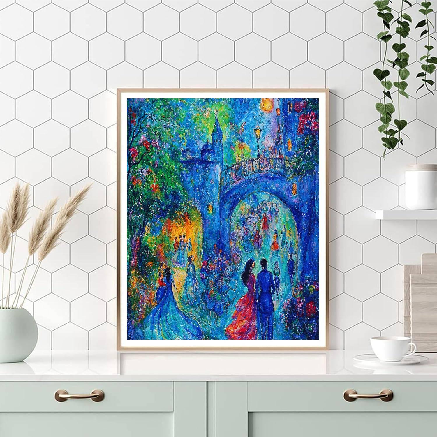 Chagall Inspired Folklore Fantasy  Paint By Numbers