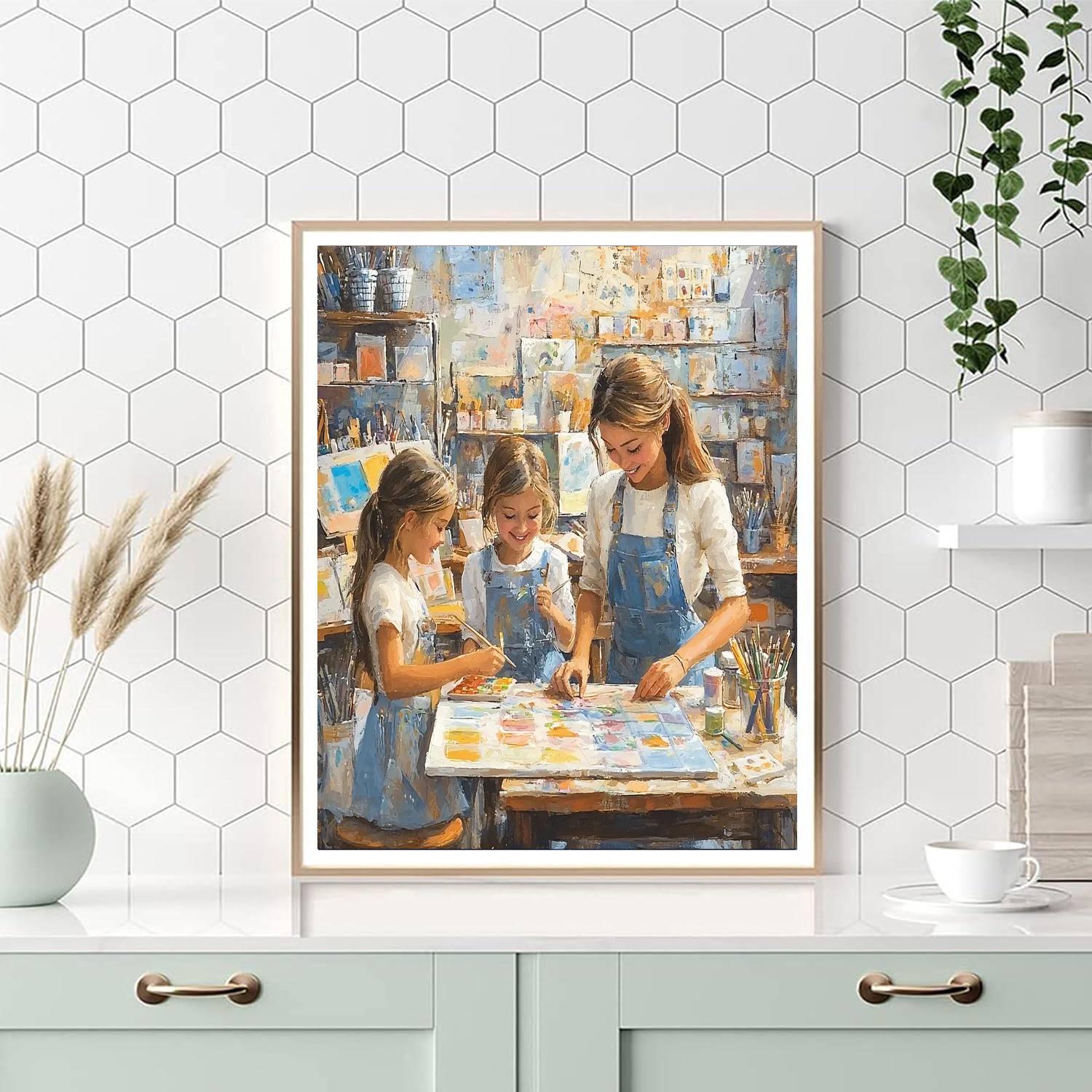 Heartfelt Crafts Number Painting