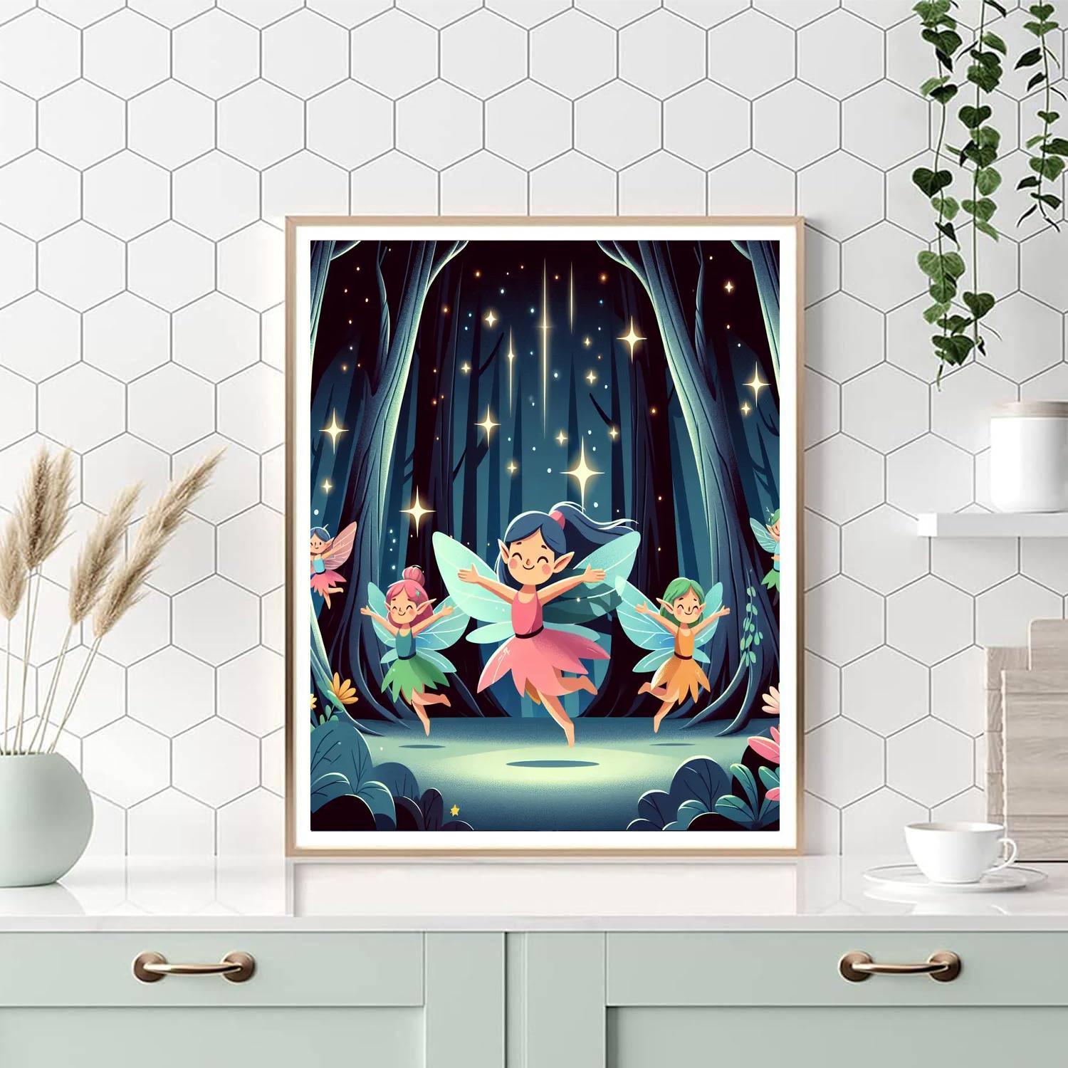 Fairy Forest Fiesta Paint By Color