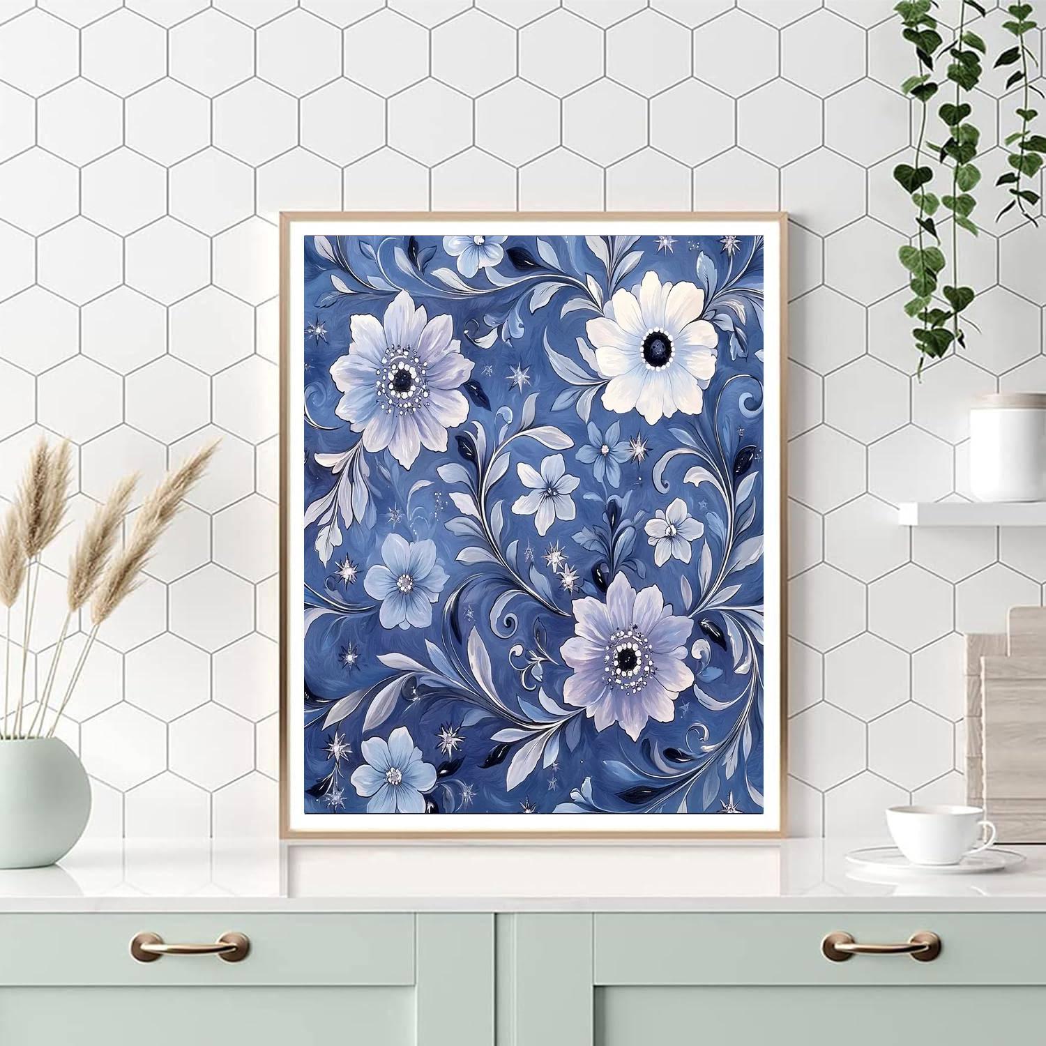 Alphonse Mucha Inspired Starlit Blossom  DIY Paint By Numbers