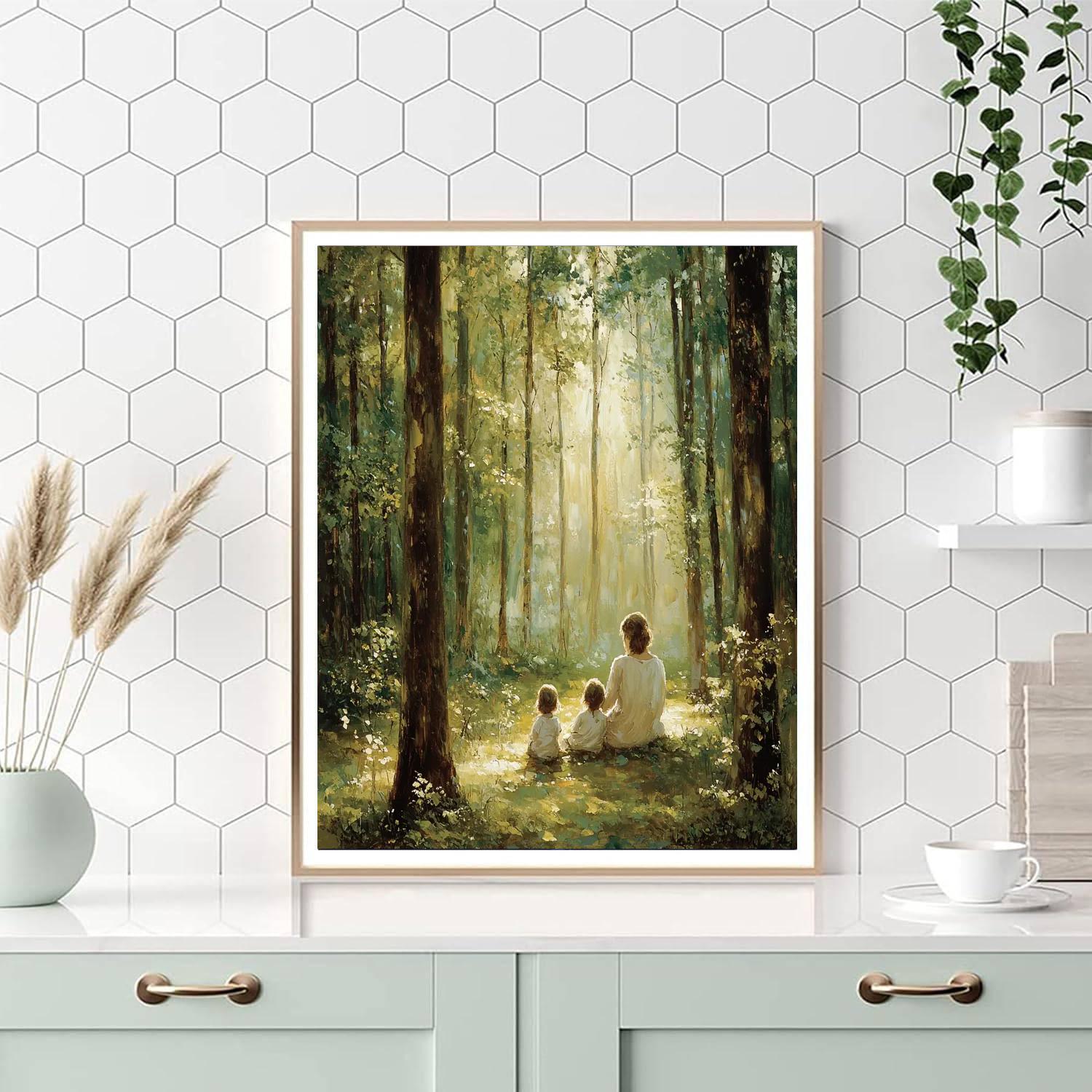 Echoes In The Forest Paint By Numbers Kits