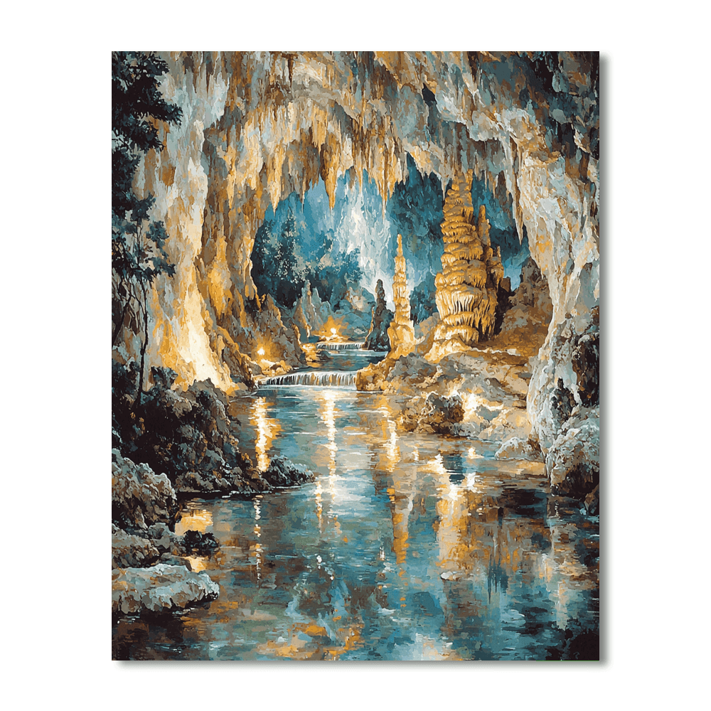 Puerto Princesa Underground River Paint By Numbers Kits