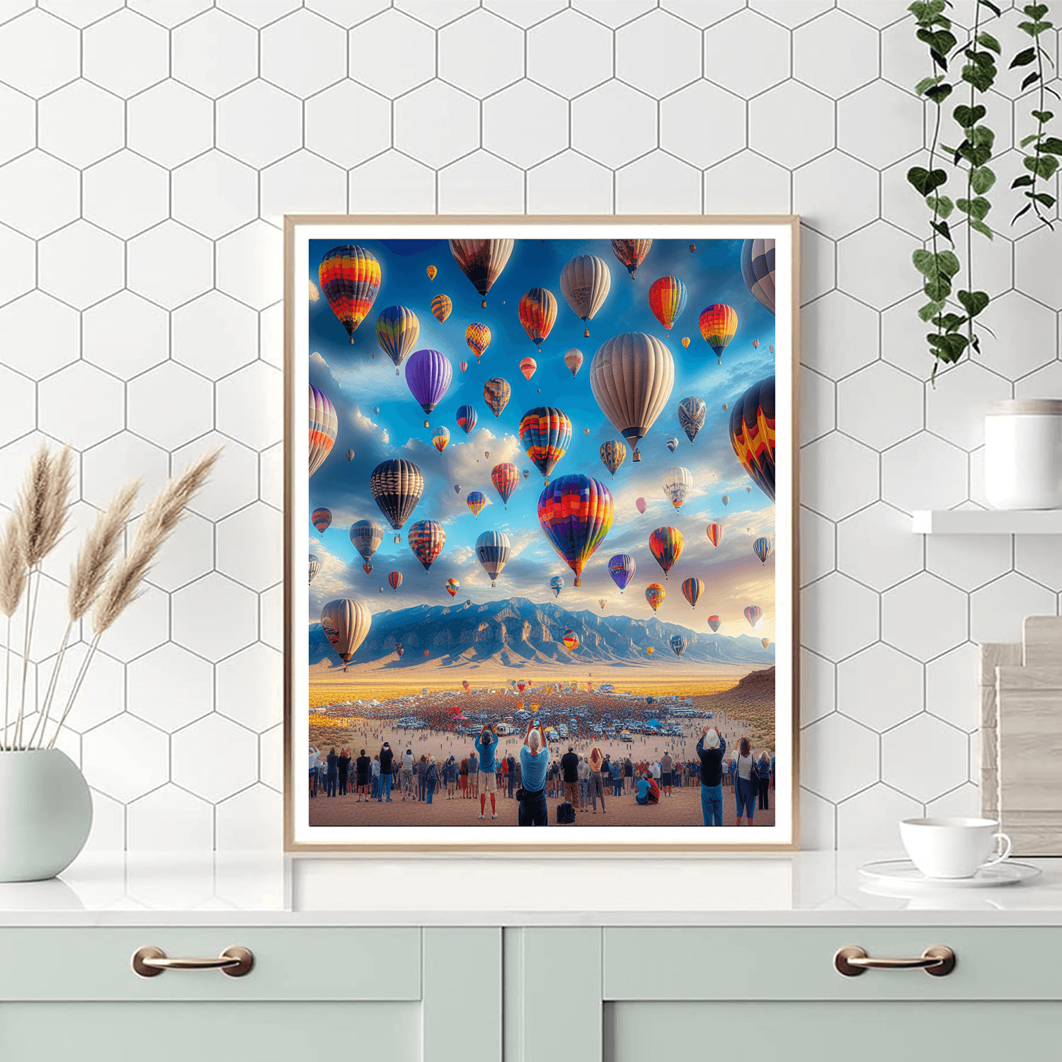 Balloon Fiesta - Albuquerque, Usa Paint By Number