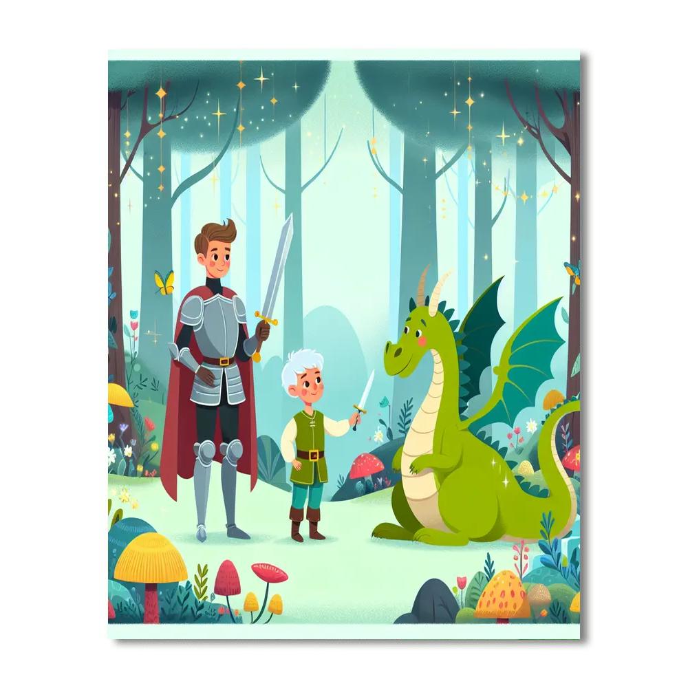 Fairy Tale Fables Paint By Numbers