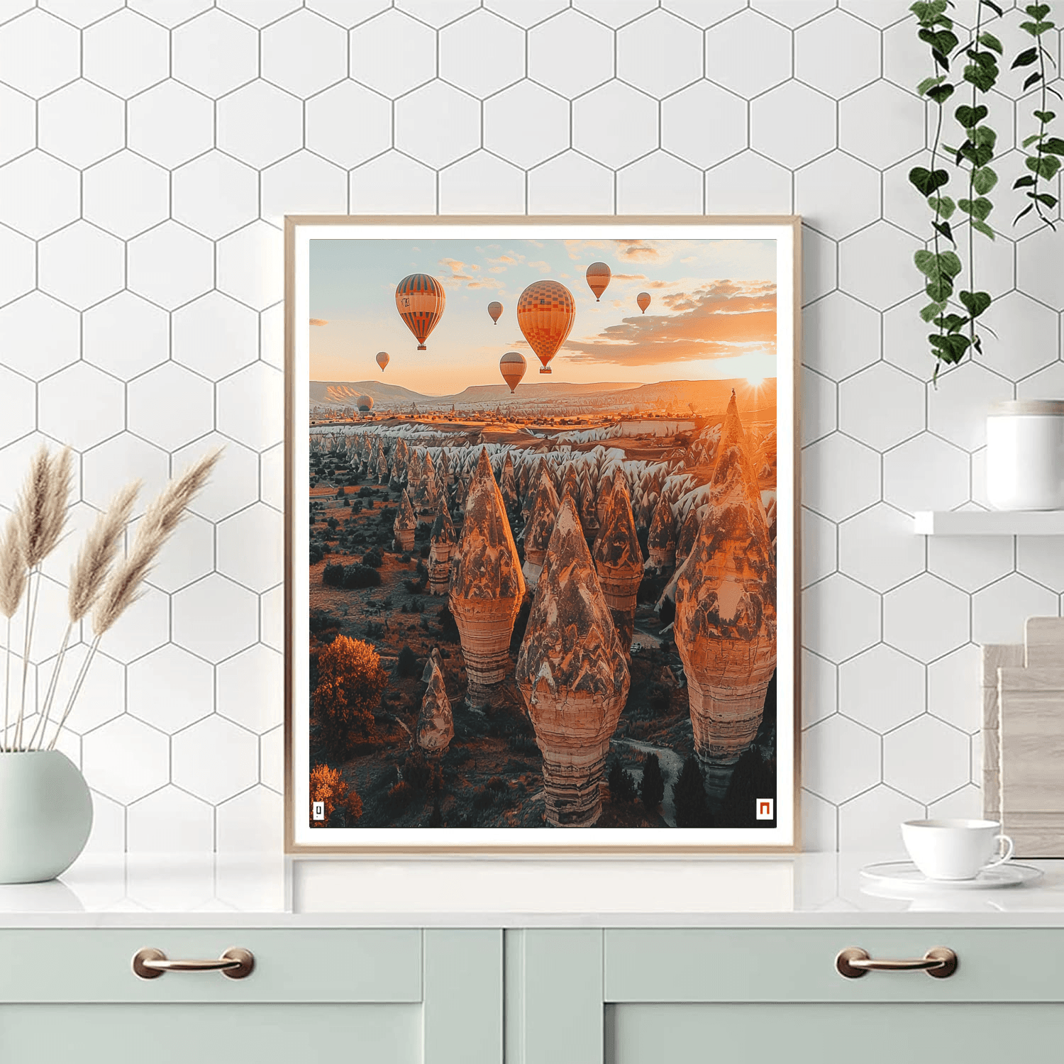 Cappadocia's Fairy Chimneys Numbered Painting Kits