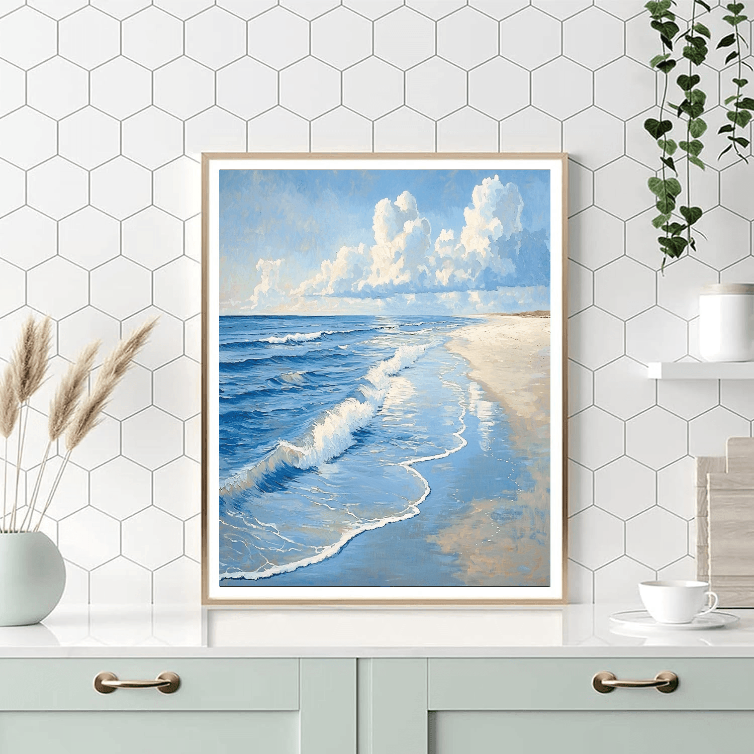 Homer Inspired Coastal Bliss  Paint By Number