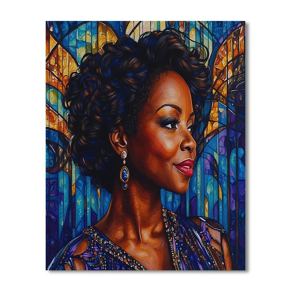 Viola Davis: The Resounding Echo Of Powerful Storytelling Number Painting